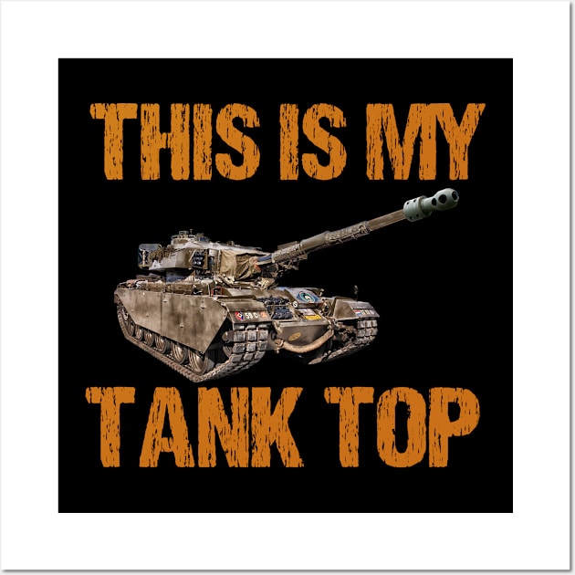 This is my tank top Wall Art by Realfashion